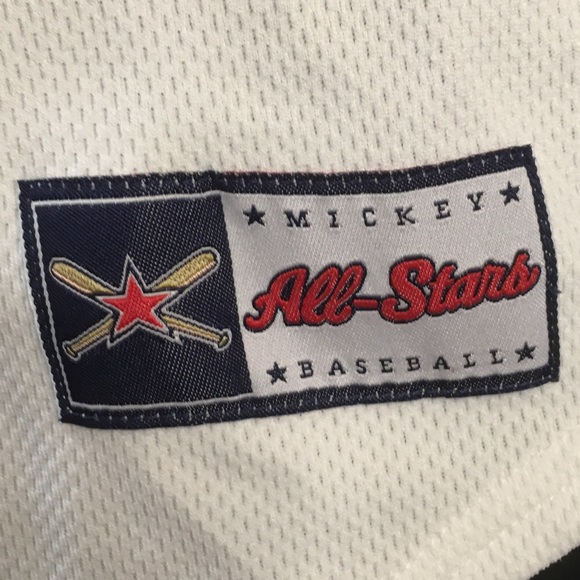 *Mickey Mouse All Stars* Baseball shirt. Rare - Picture 10 of 13